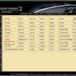 A screenshot of Auto Digital Master ECU software