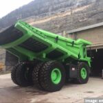 electric converted mine haul truck from emining.ch