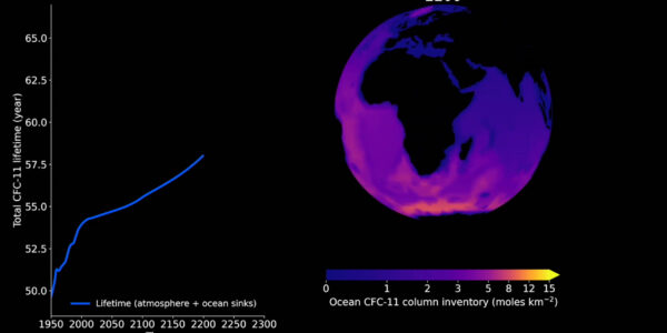Warming oceans could start emitting absorbed CFCs