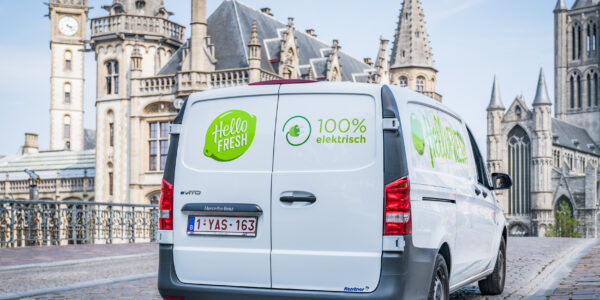 Hello Fresh rolls out refrigerated electric vans