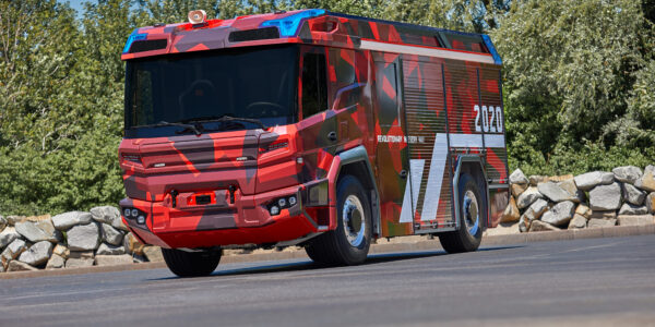 Volvo Penta electrifies fire truck