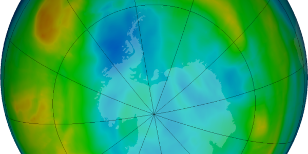 BLUE HEALER STUDY CONFIRMS THE OZONE HOLE IS SHRINKING
