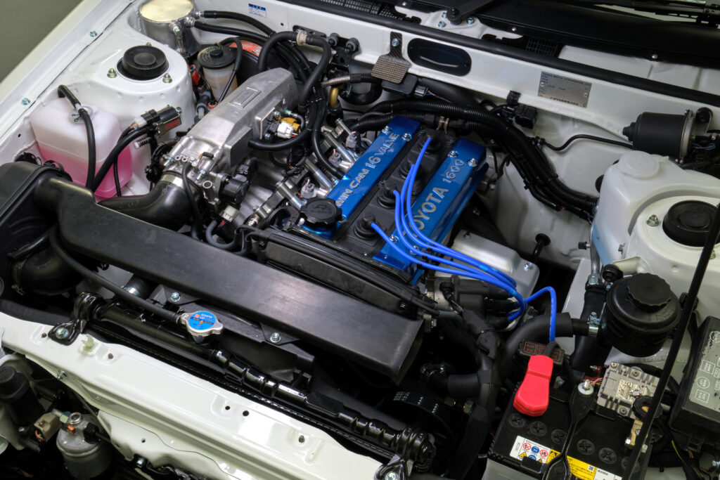 Toyota AE86 with hydrogen combustion engine